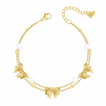 Cherish Bow Bracelet