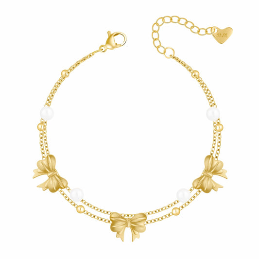 Cherish Bow Bracelet