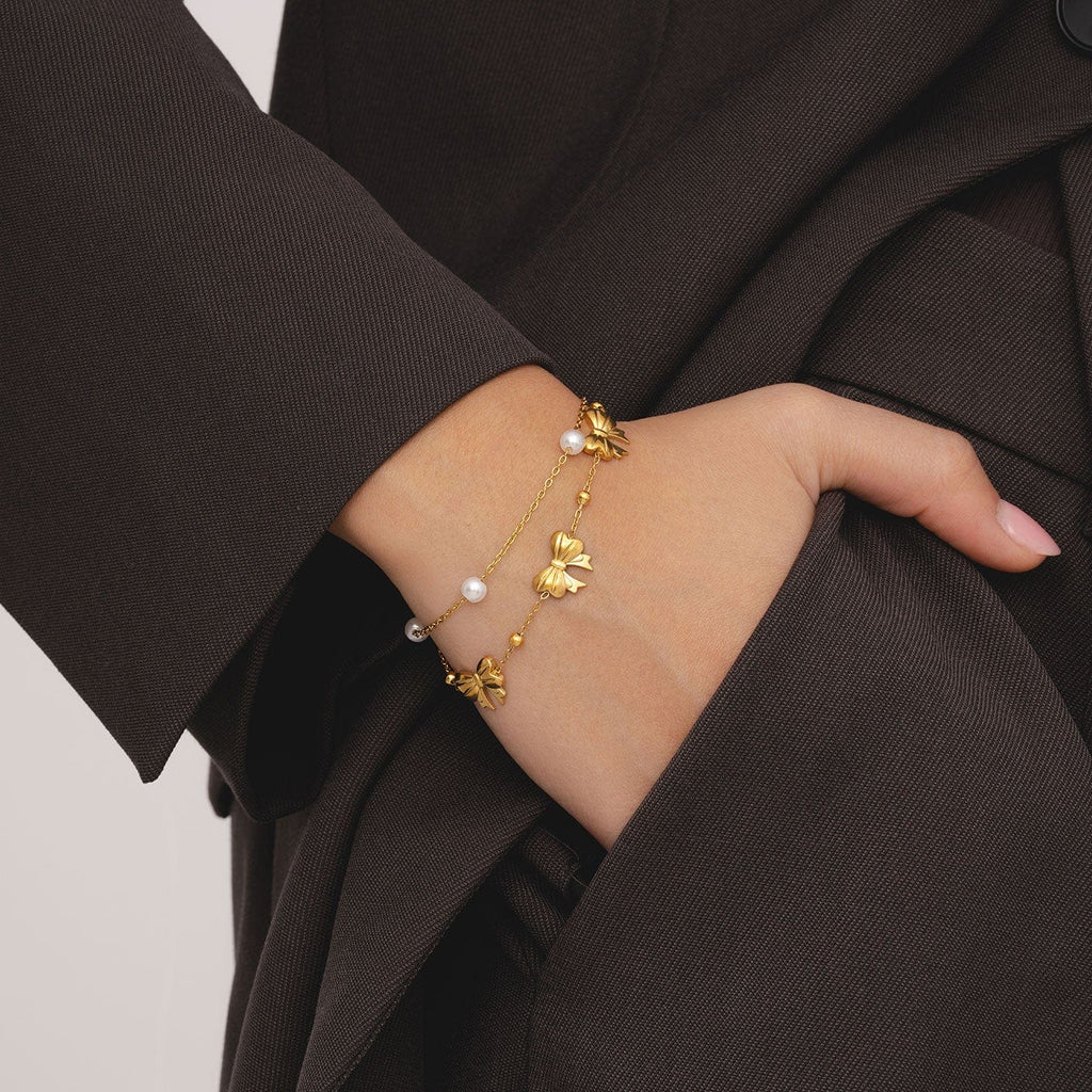 Cherish Bow Bracelet