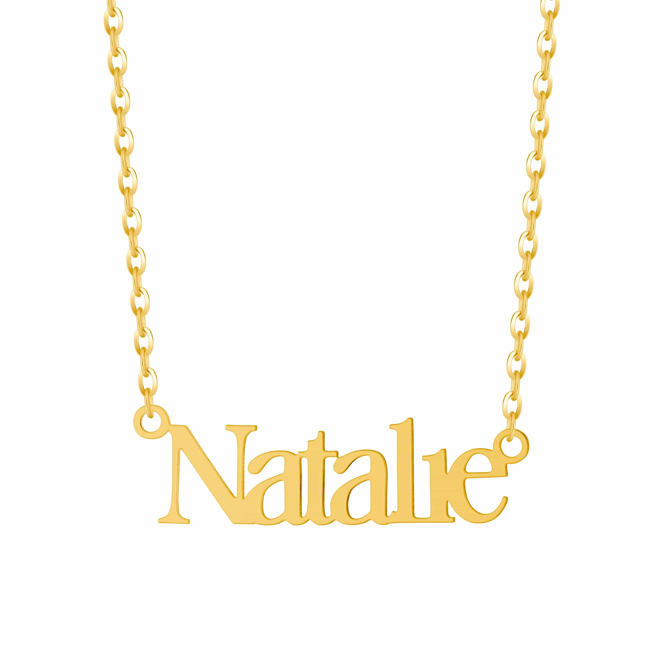 Personalised Name Necklace - Classic