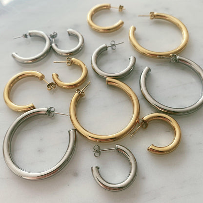 Classic Hoop Earrings