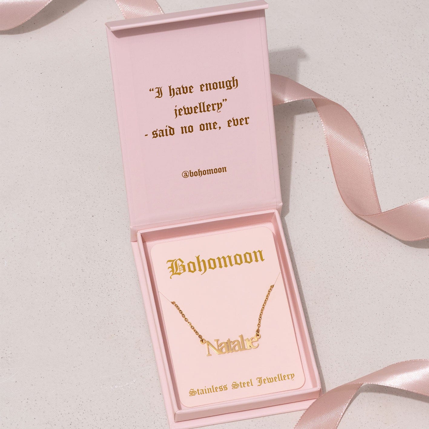 Personalised Name Necklace - Classic