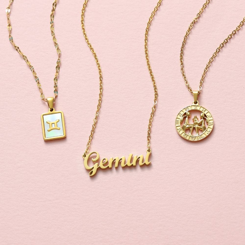 Labyrinth Zodiac Necklace