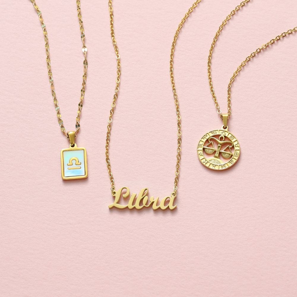 Labyrinth Zodiac Necklace