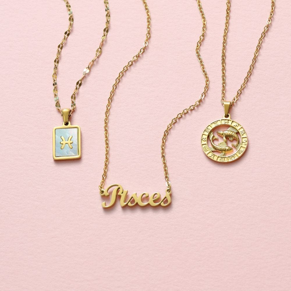Labyrinth Zodiac Necklace