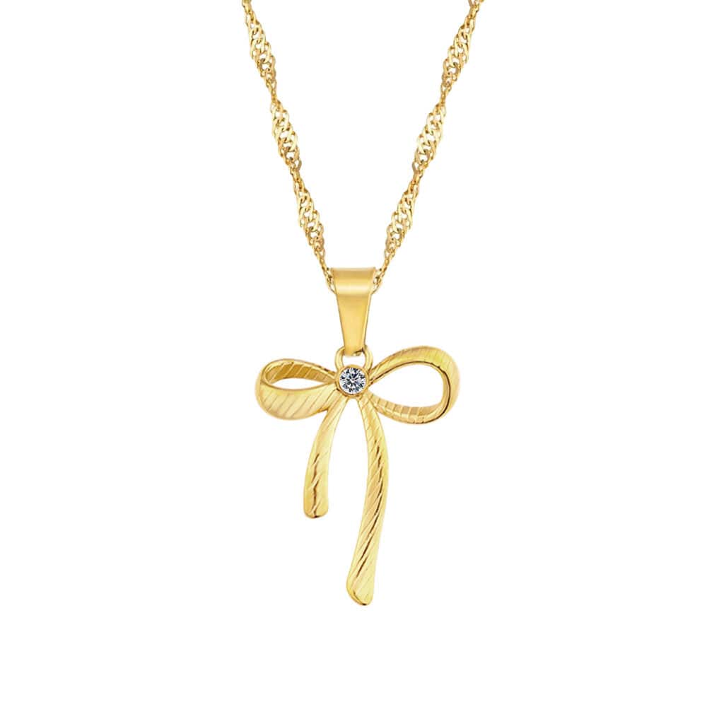 Cora Bow Necklace