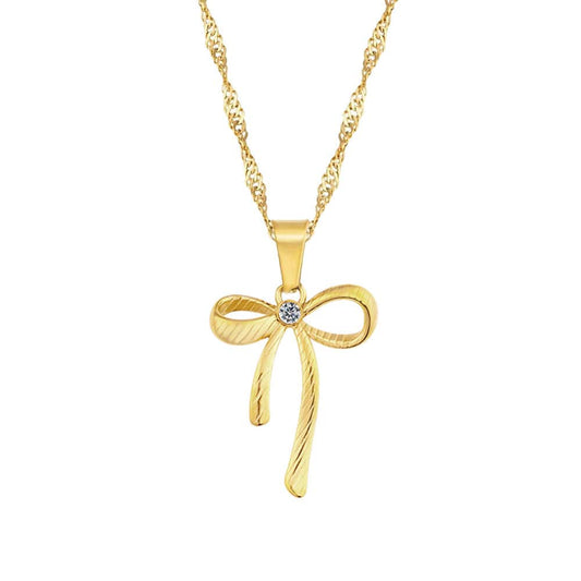 Cora Bow Necklace