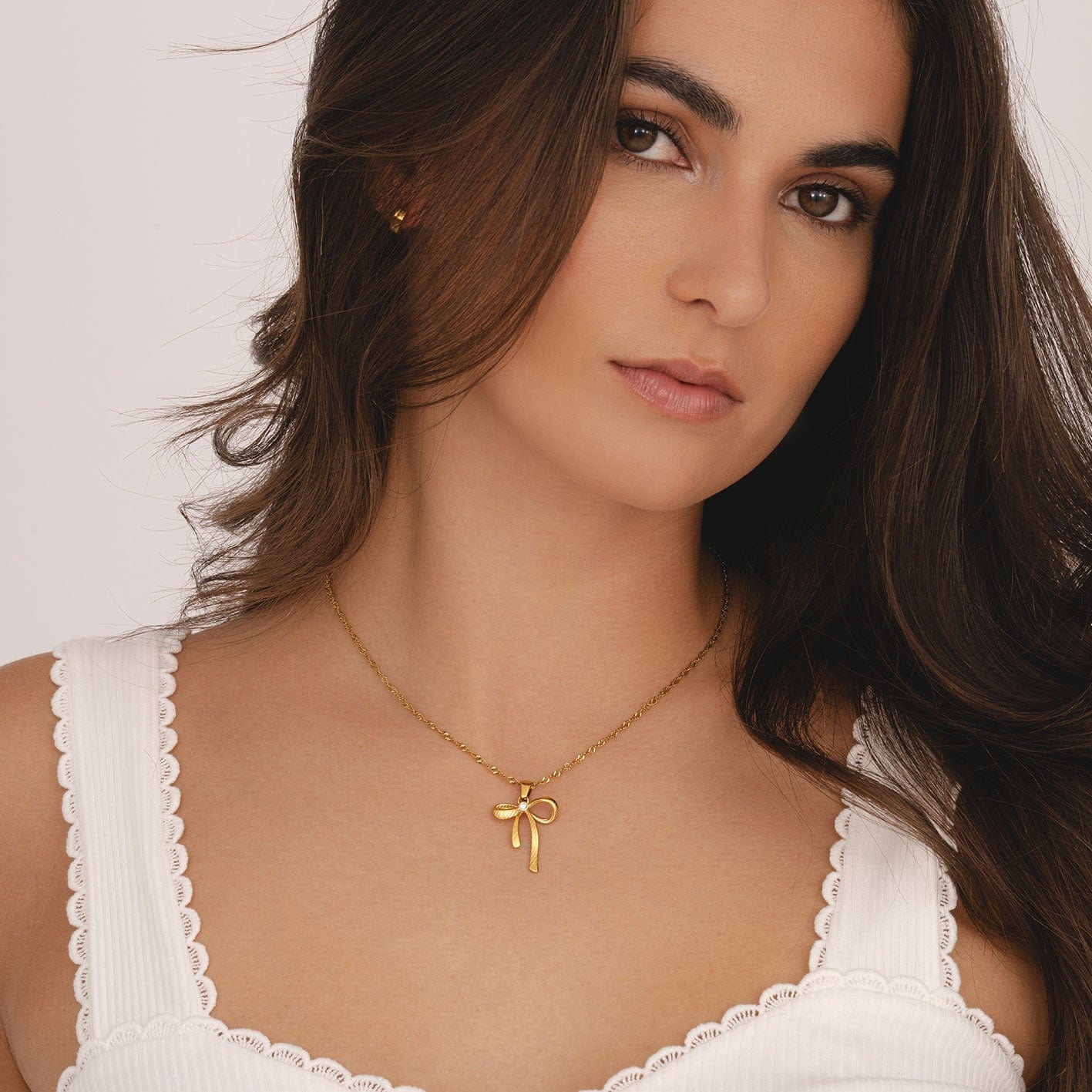 Cora Bow Necklace