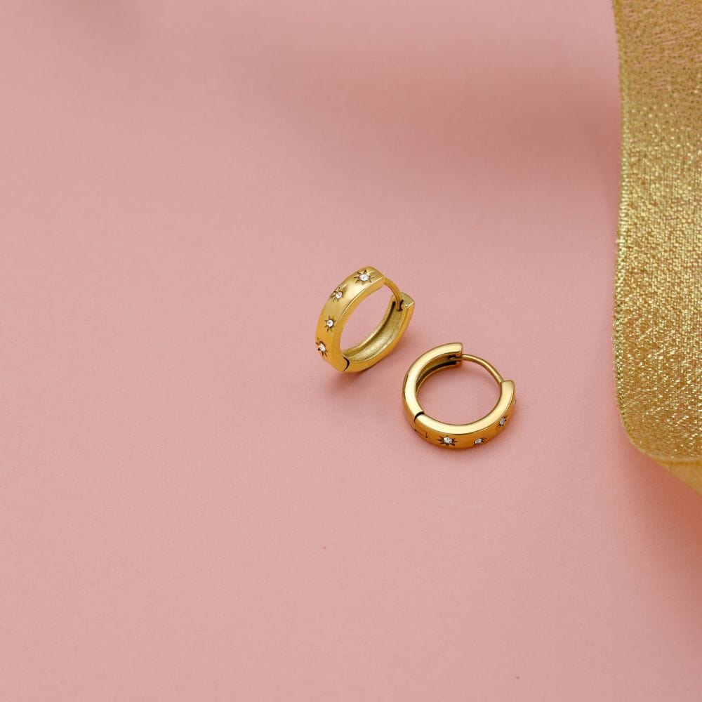 Cosmic Hoop Earrings