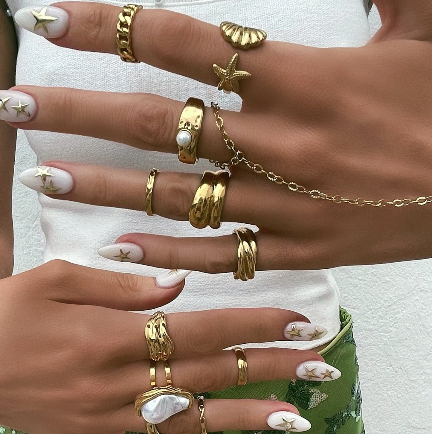 Cult Hand Chain Bracelet