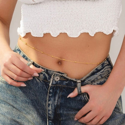 Dainty Ball Belly Chain