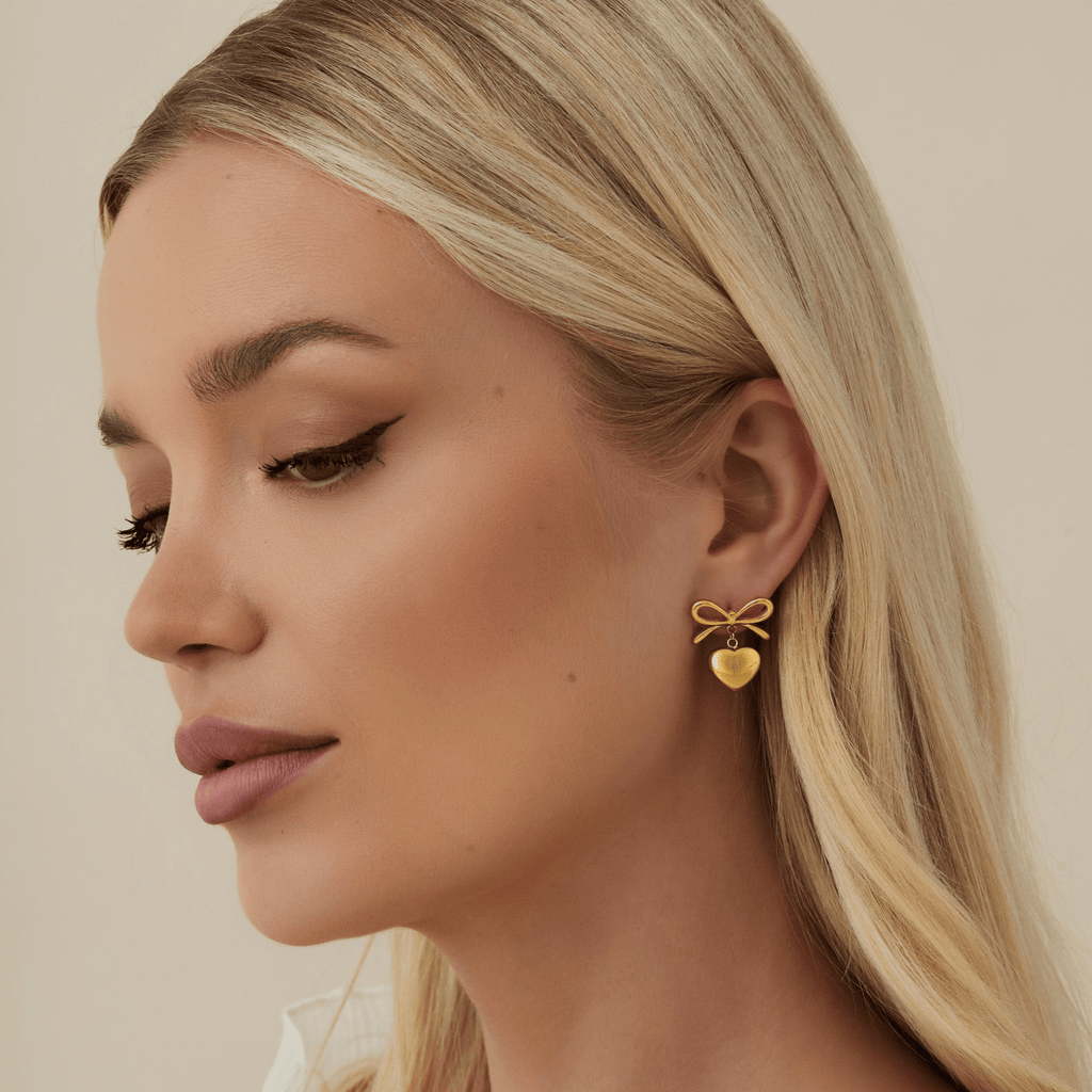 Daniella Bow Stud Earrings