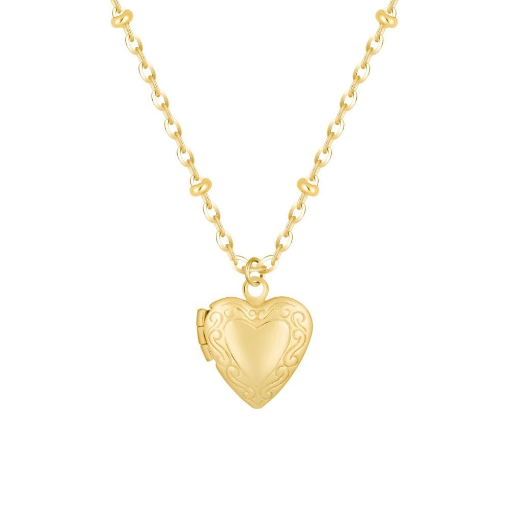Dannie Mini Heart Locket Necklace