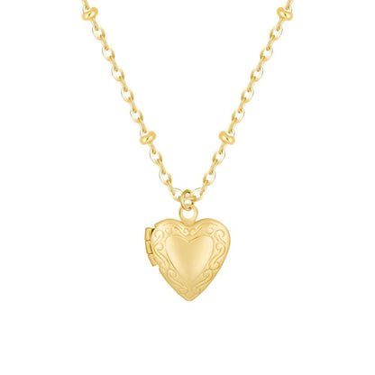 Dannie Mini Heart Locket Necklace