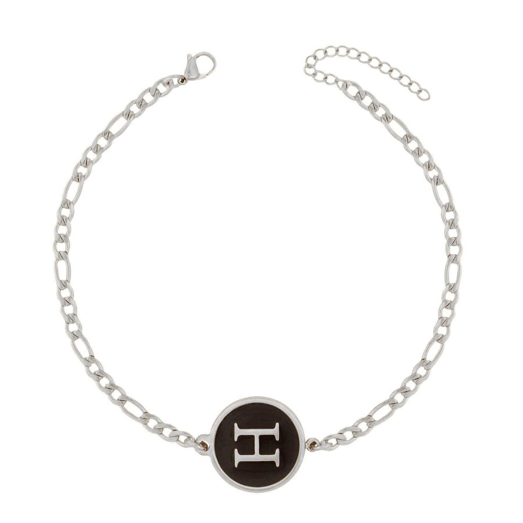 Noire Initial Bracelet