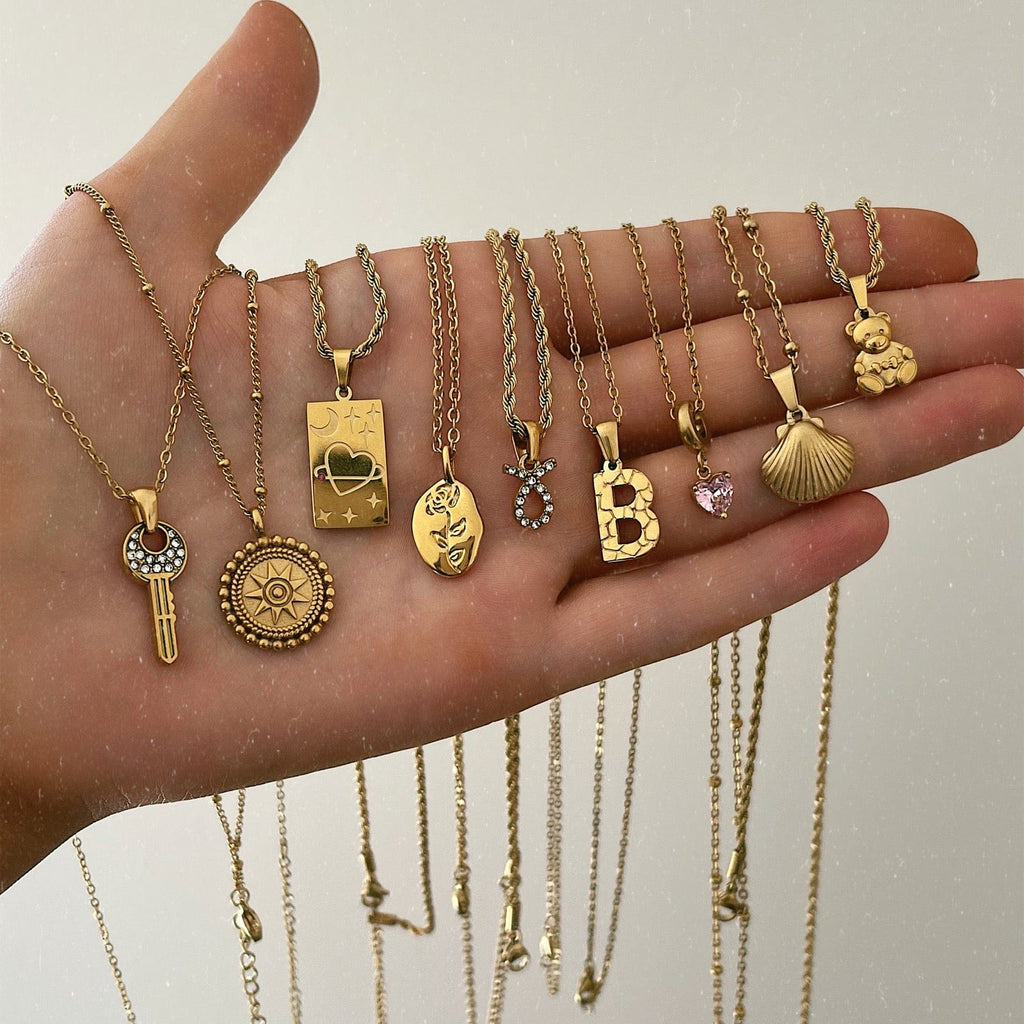 Dorothy Initial Necklace