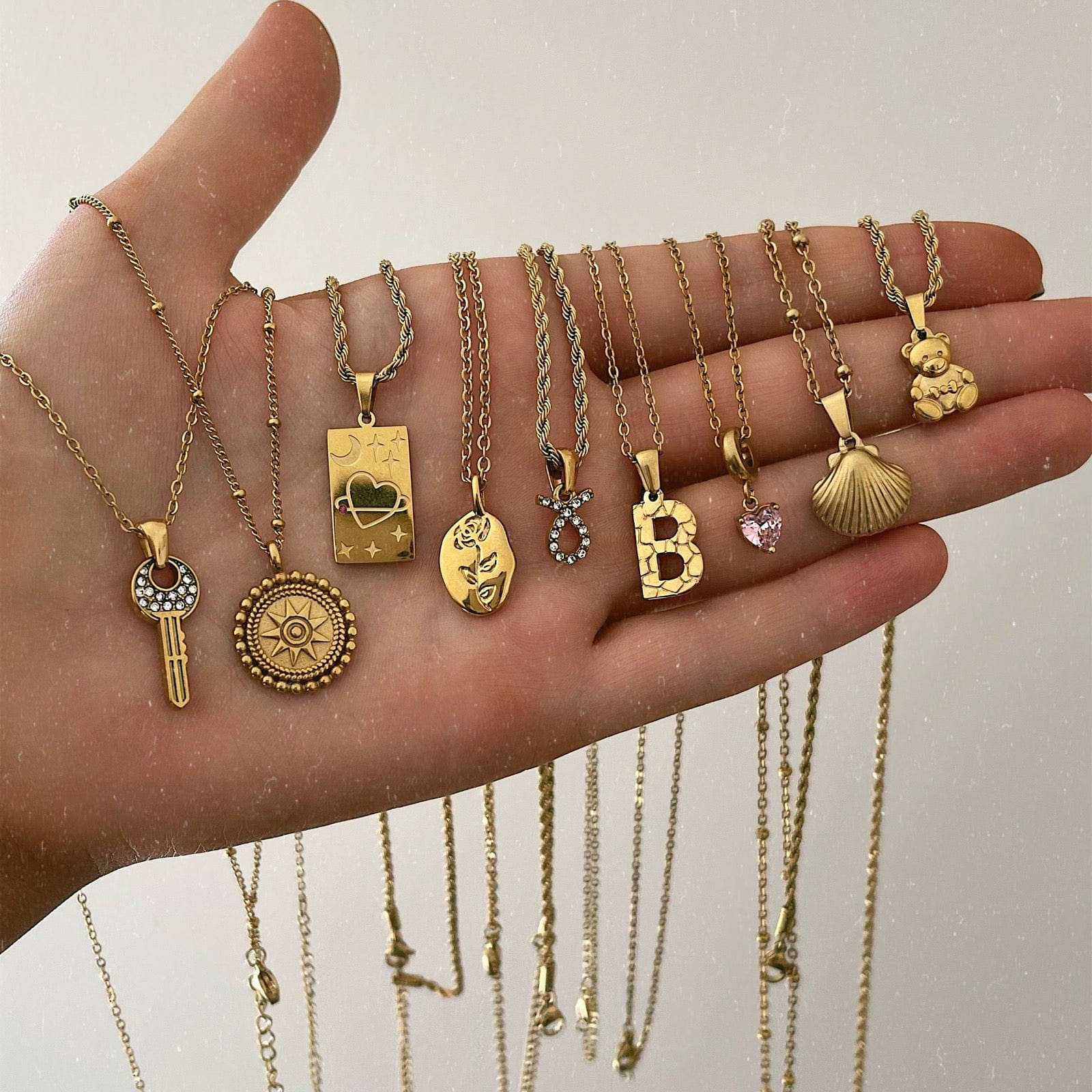 Dorothy Initial Necklace