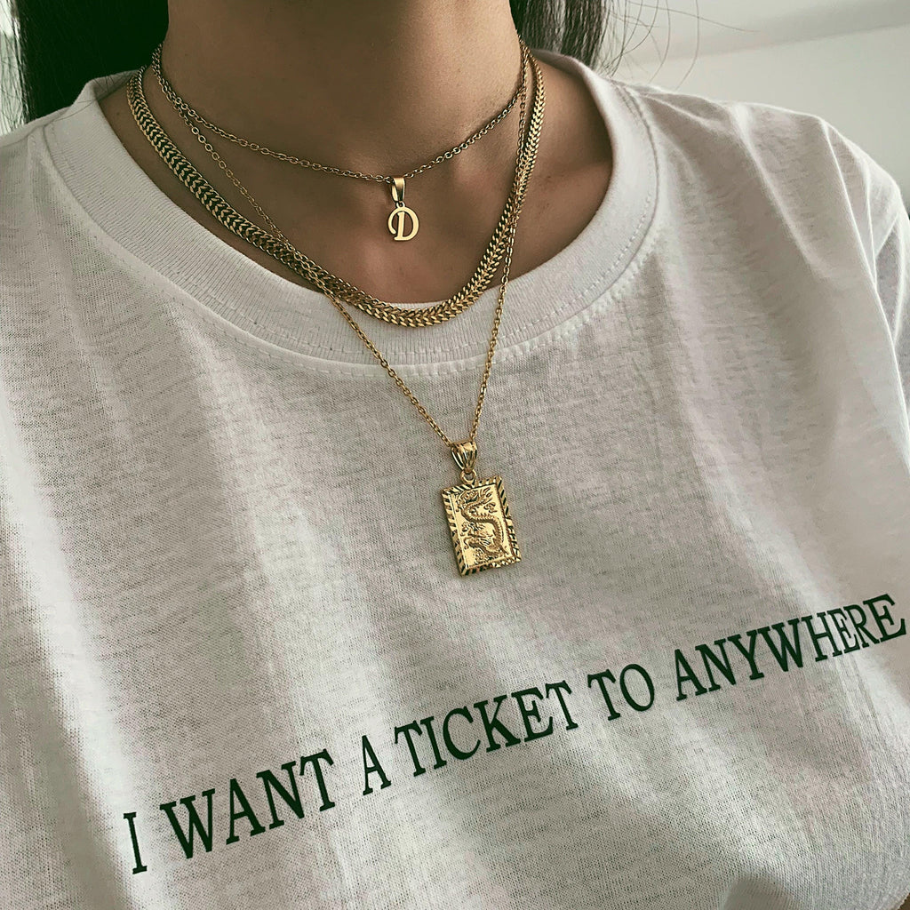 Dragon Tablet Necklace