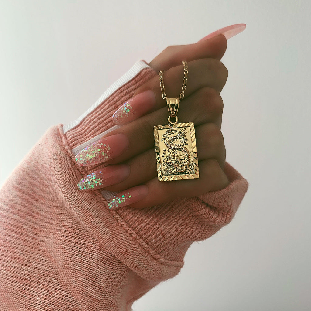 Dragon Tablet Necklace
