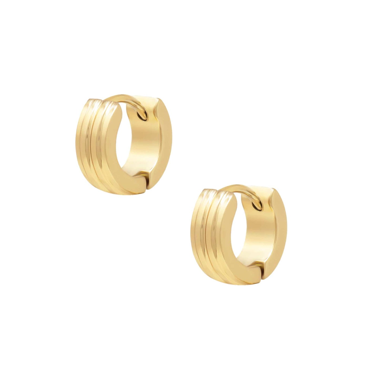 Emery Huggie Hoop Earrings