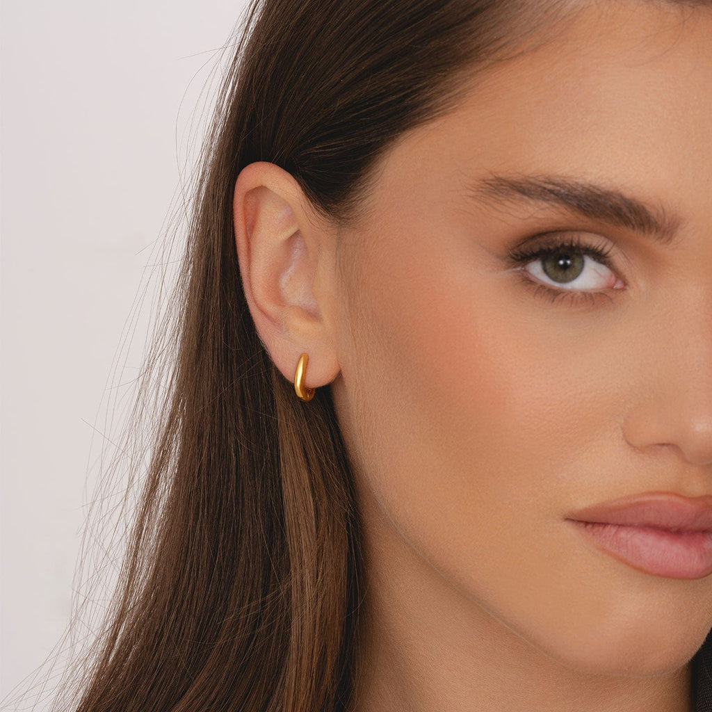 Empire Hoop Earrings