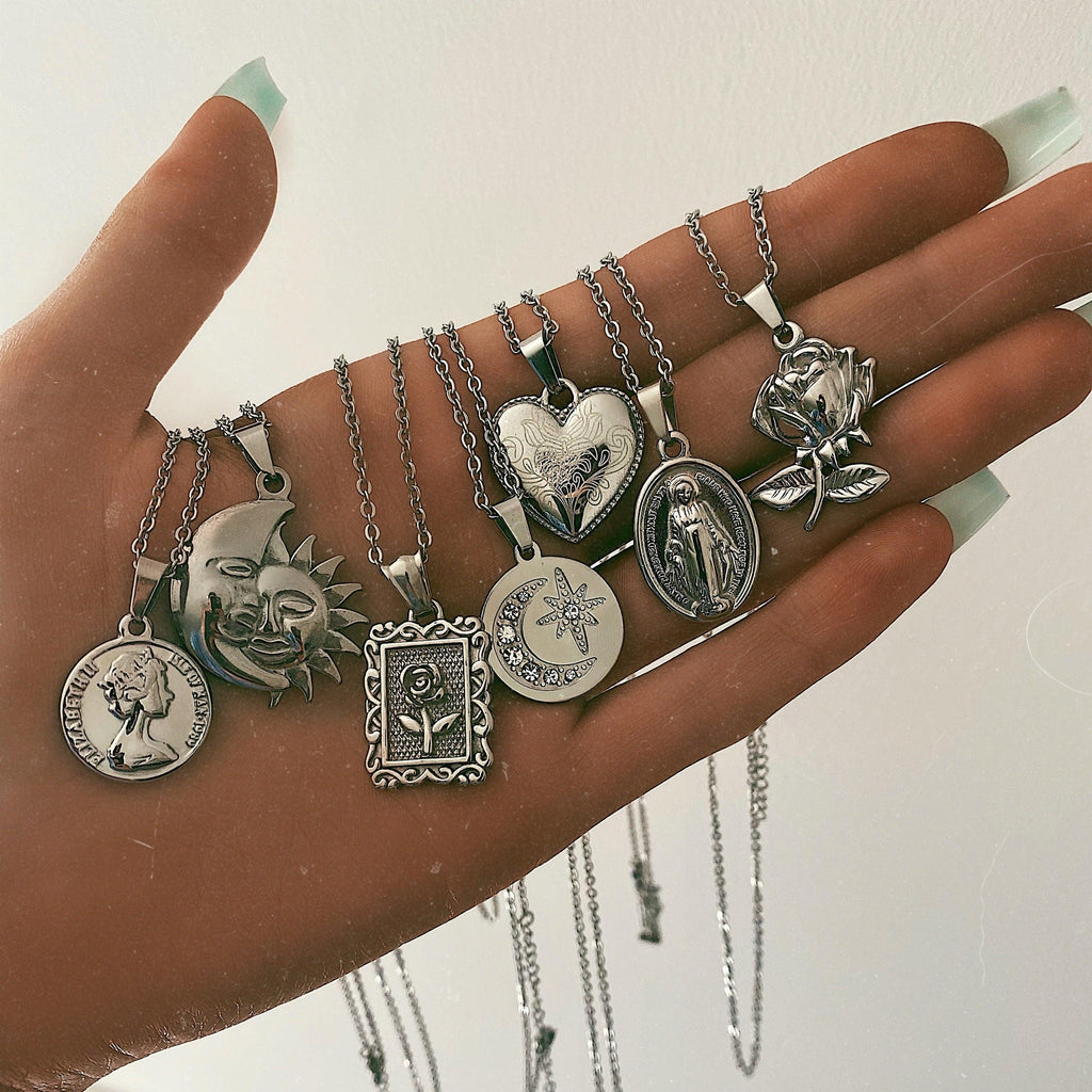 Engraved Heart Necklace