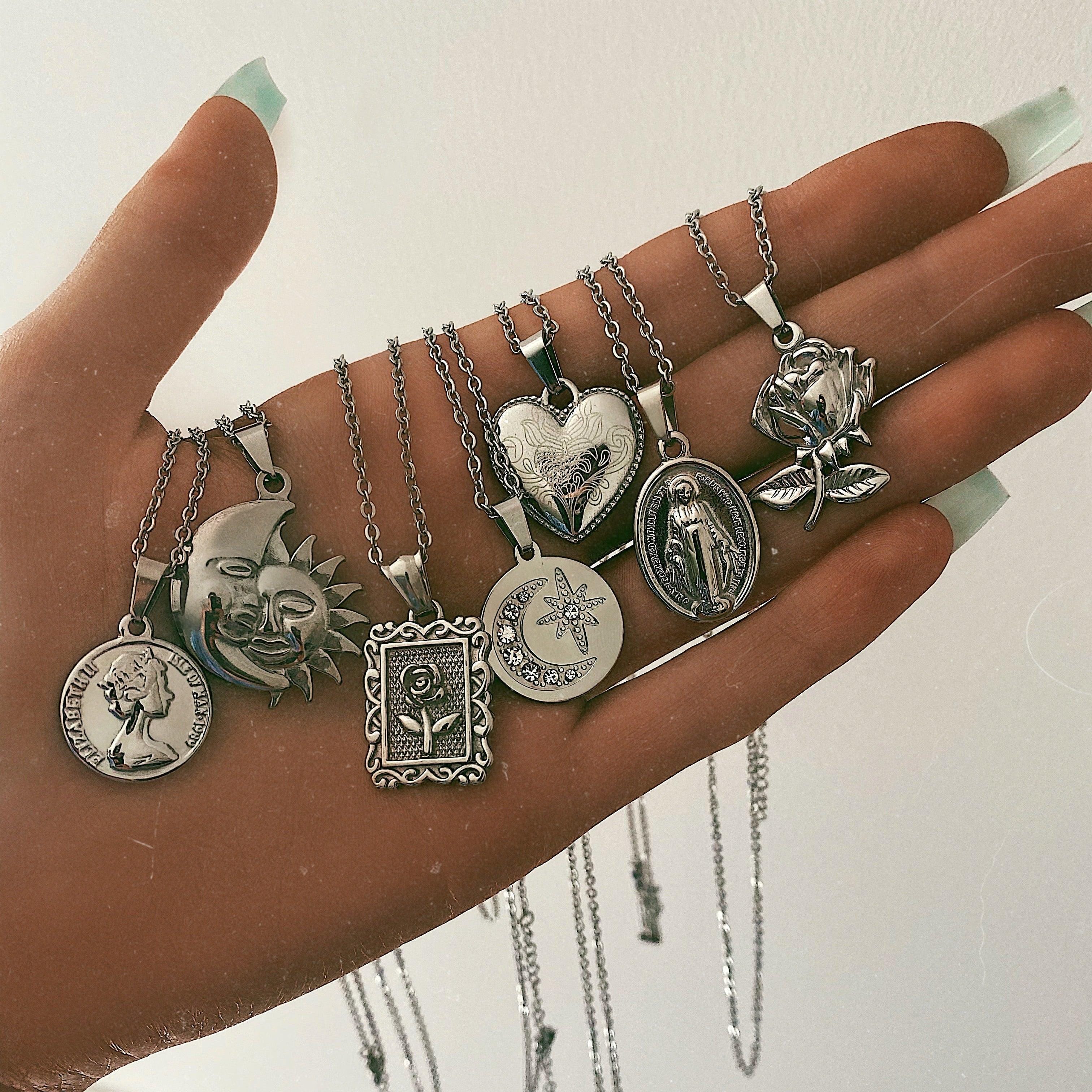 Engraved Heart Necklace