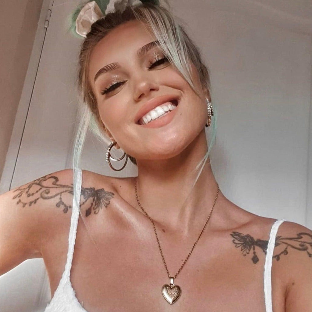 Engraved Heart Necklace