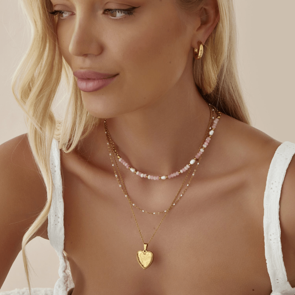 Engraved Heart Necklace