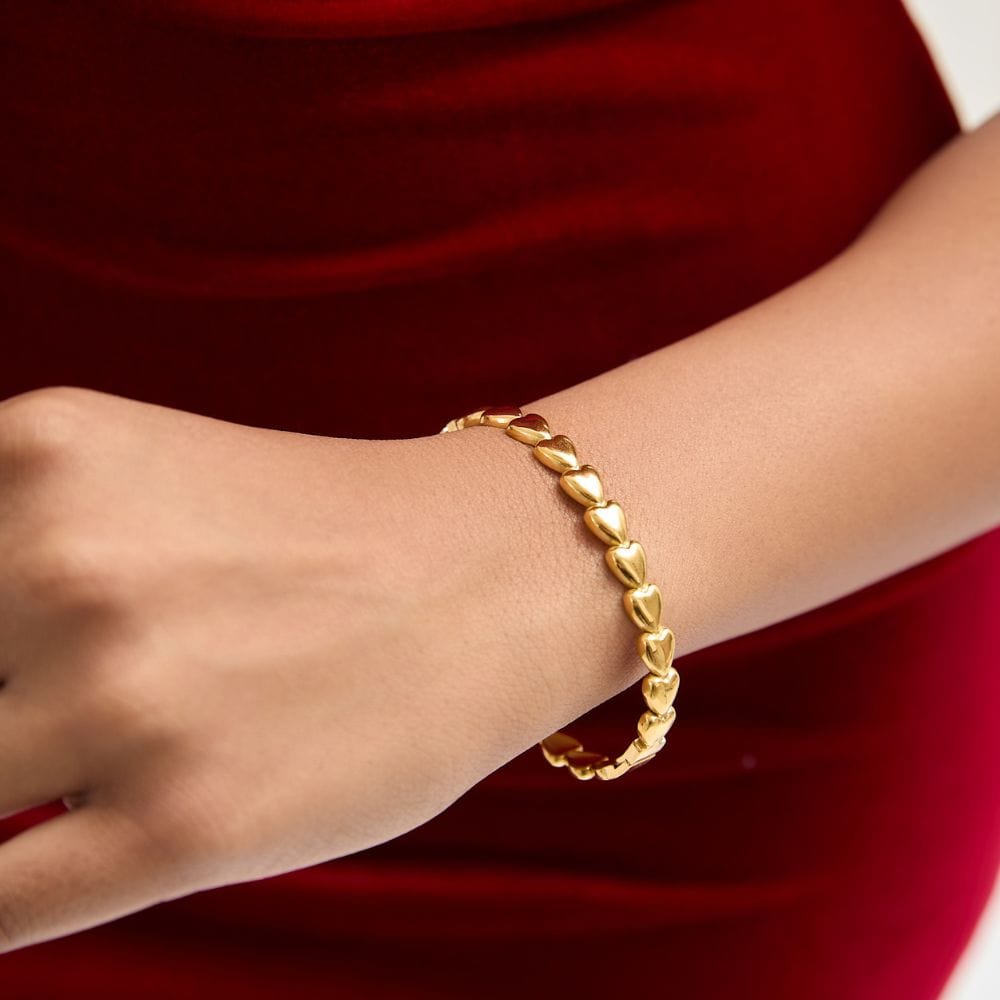 Entwined Hearts Bracelet