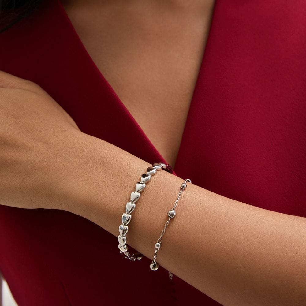 Entwined Hearts Bracelet