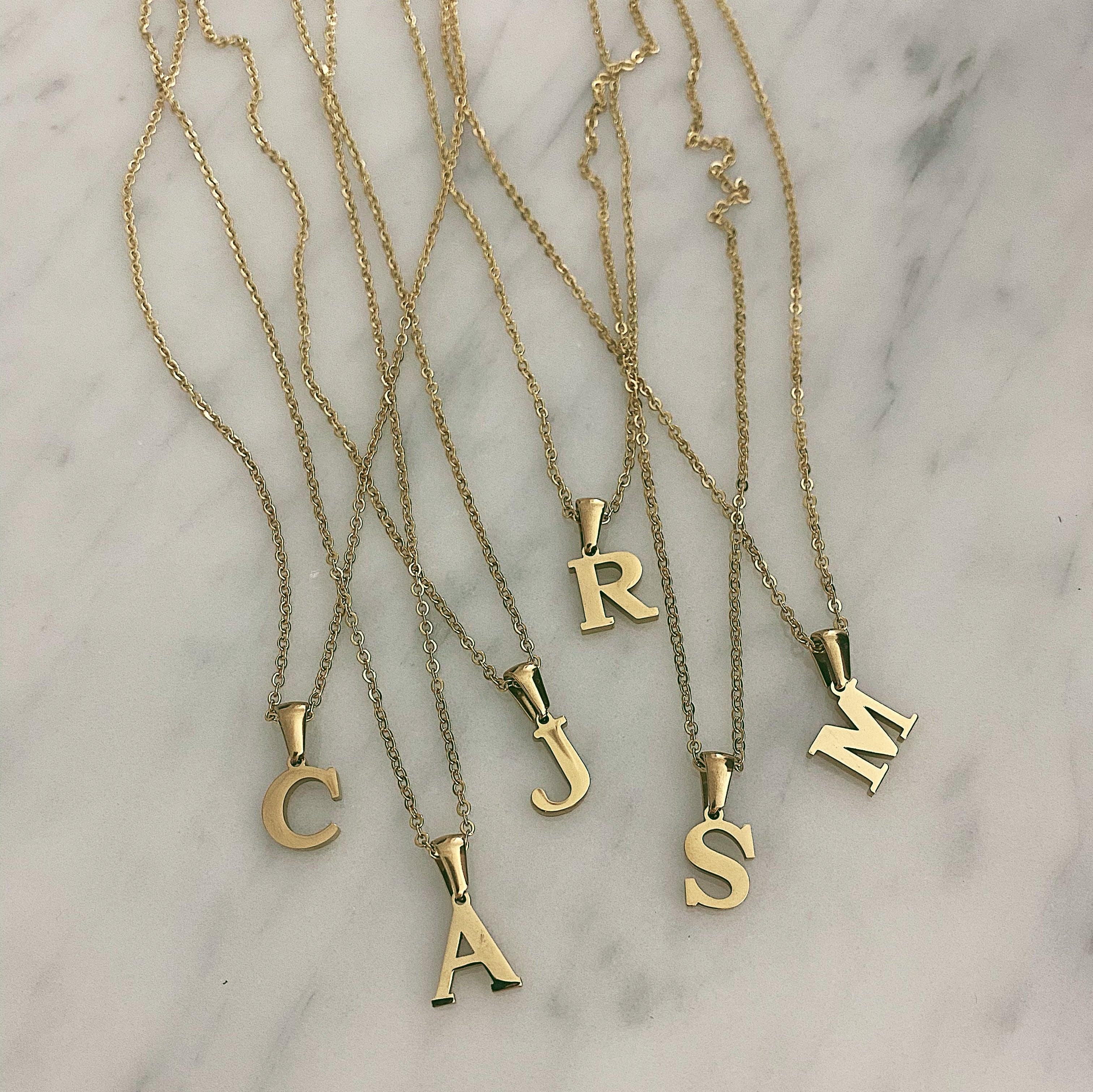 Epitome Initial Necklace