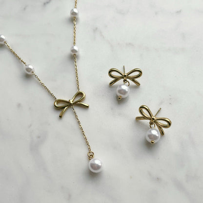 Everlast Bow Stud Earrings