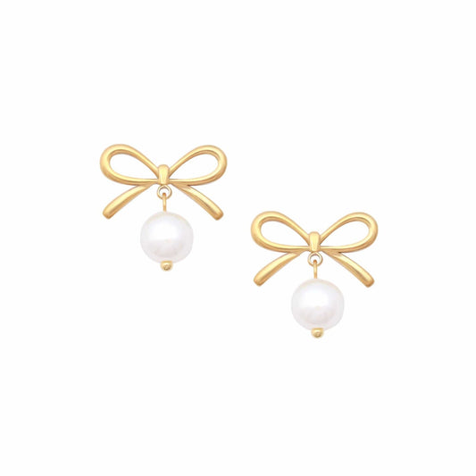 Everlast Bow Stud Earrings