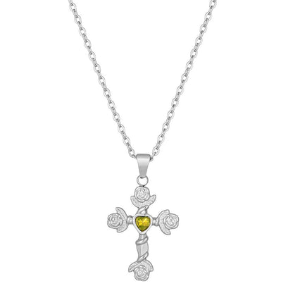 Faithful Cross Necklace
