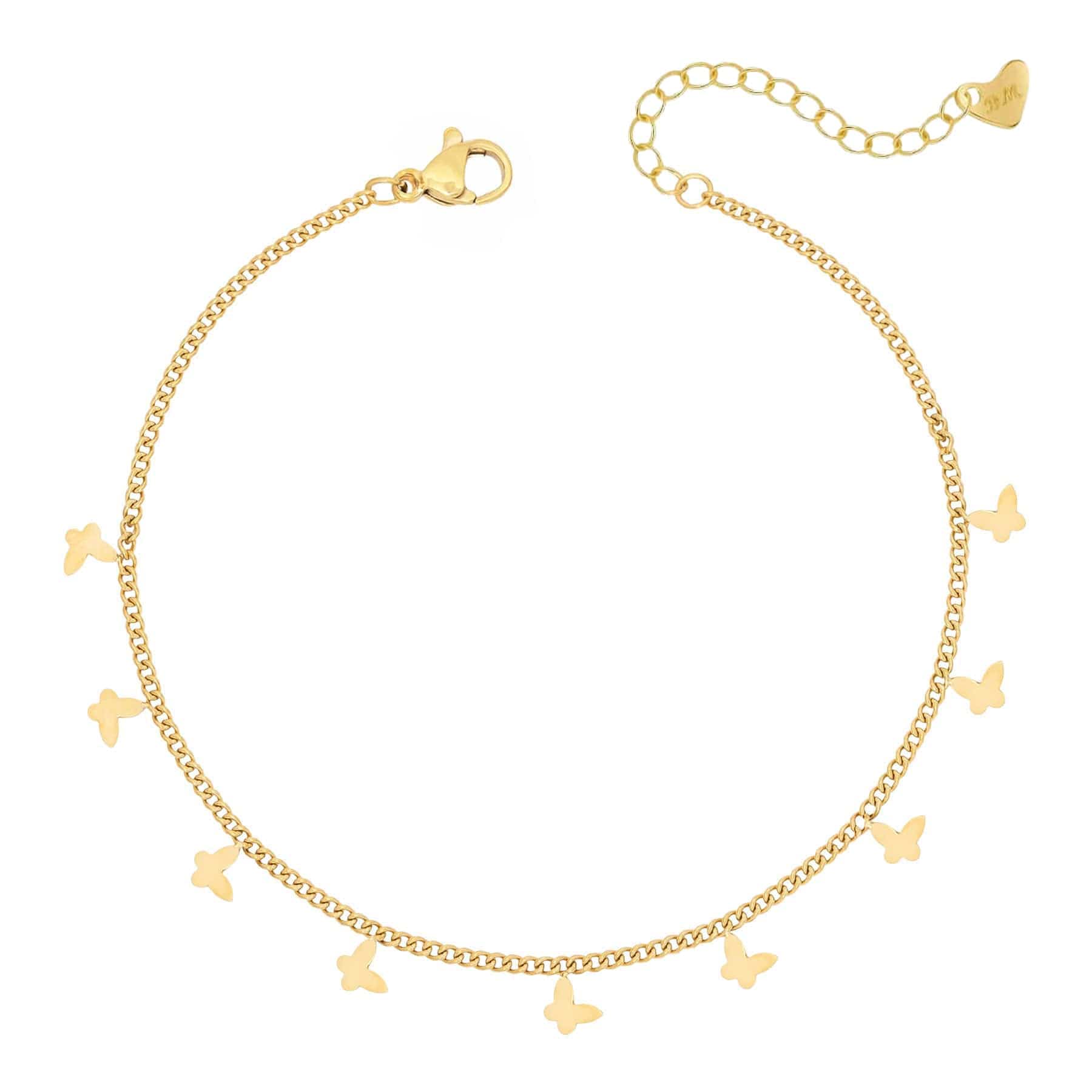 Float Butterfly Anklet