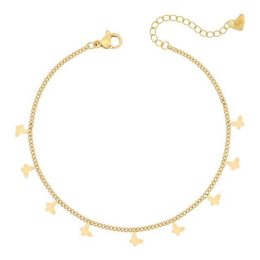 Float Butterfly Anklet