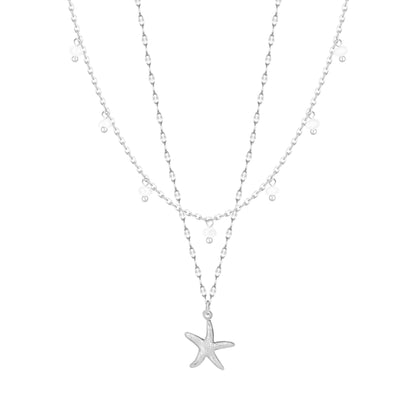 Garcelle Pearl Layered Necklace