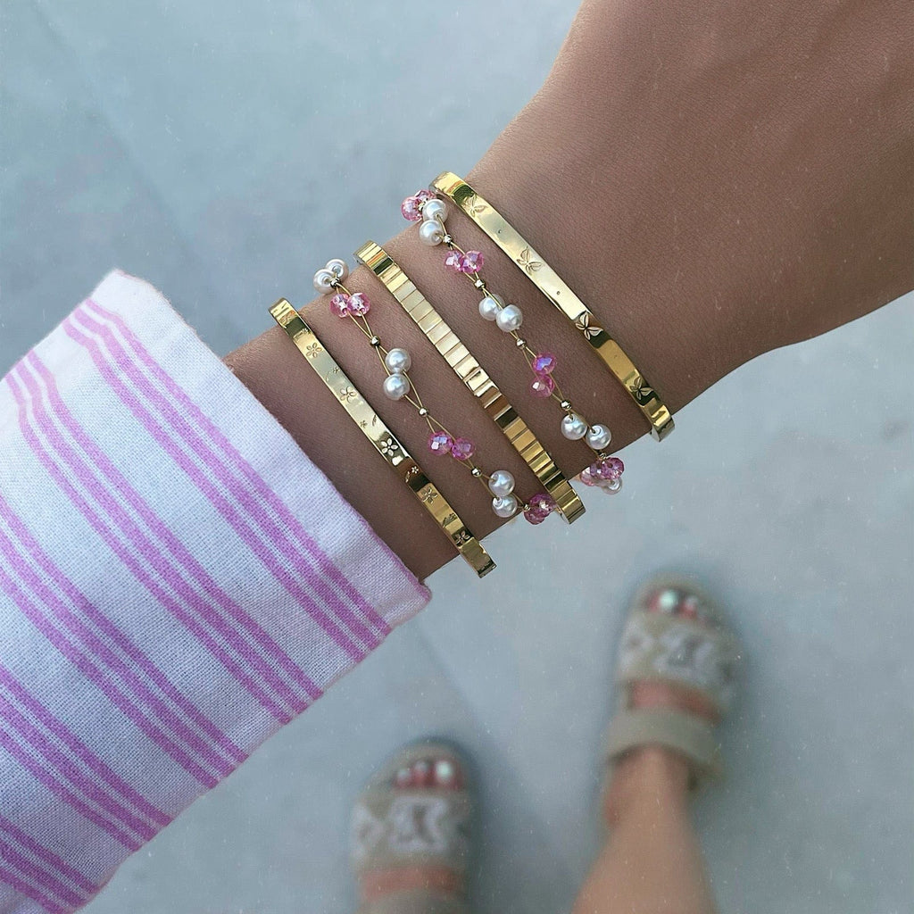 Gardenia Pearl Bracelet