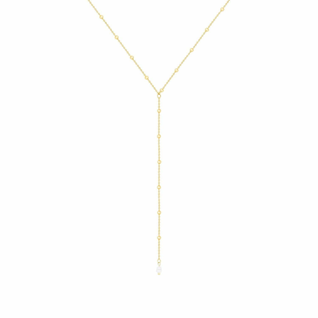 Golden Hour Lariat Choker / Necklace