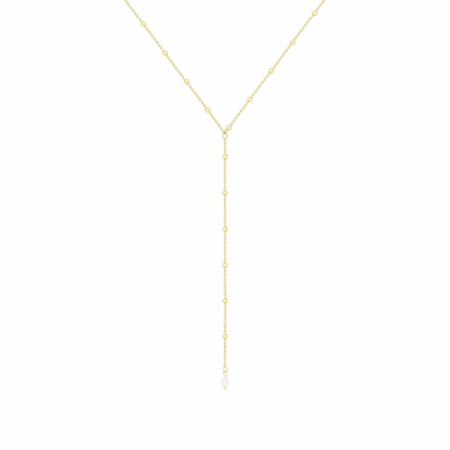 Golden Hour Lariat Choker / Necklace