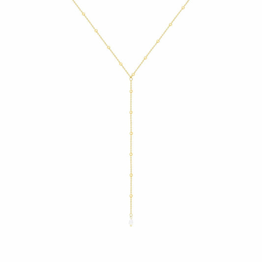 Golden Hour Lariat Choker / Necklace