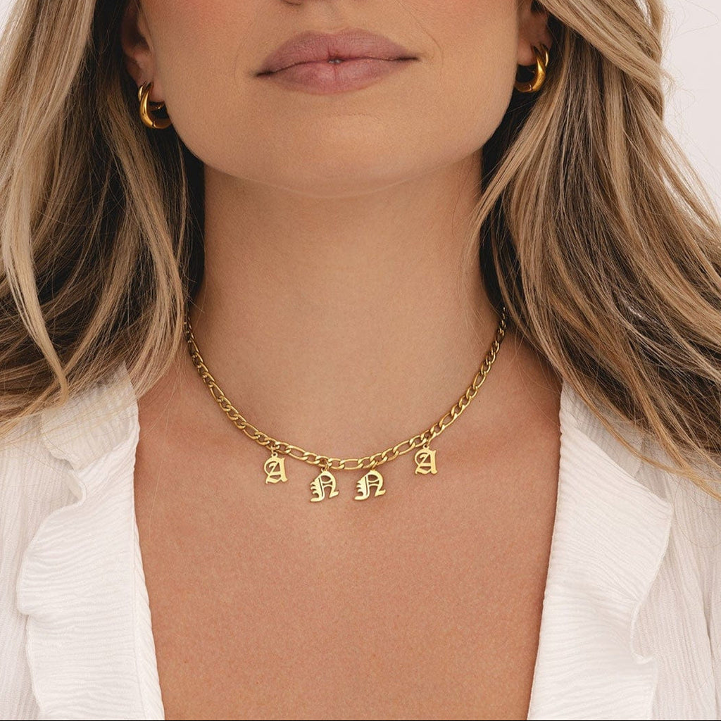 Gothic Custom Name Choker