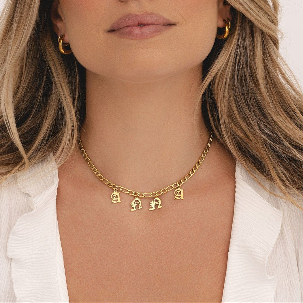 Gothic Custom Name Choker