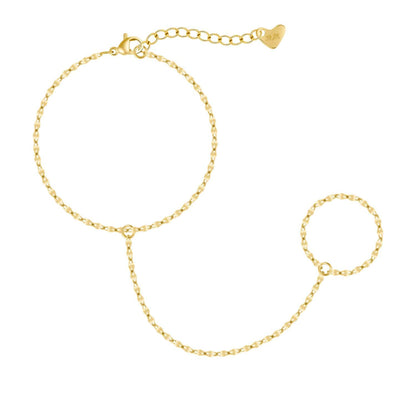 Greek Hand Chain Bracelet