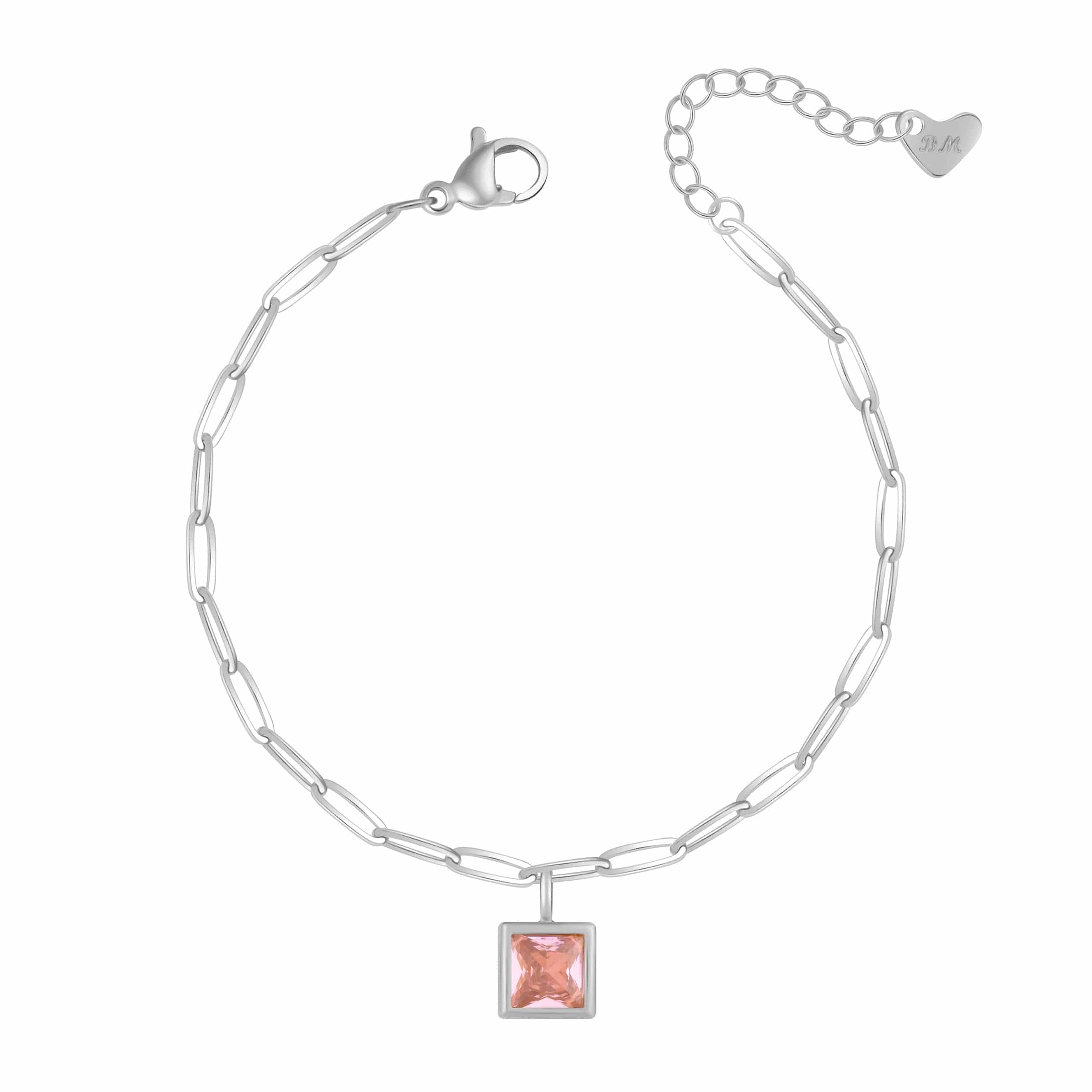 Happy Birthday Birthstone Bracelet