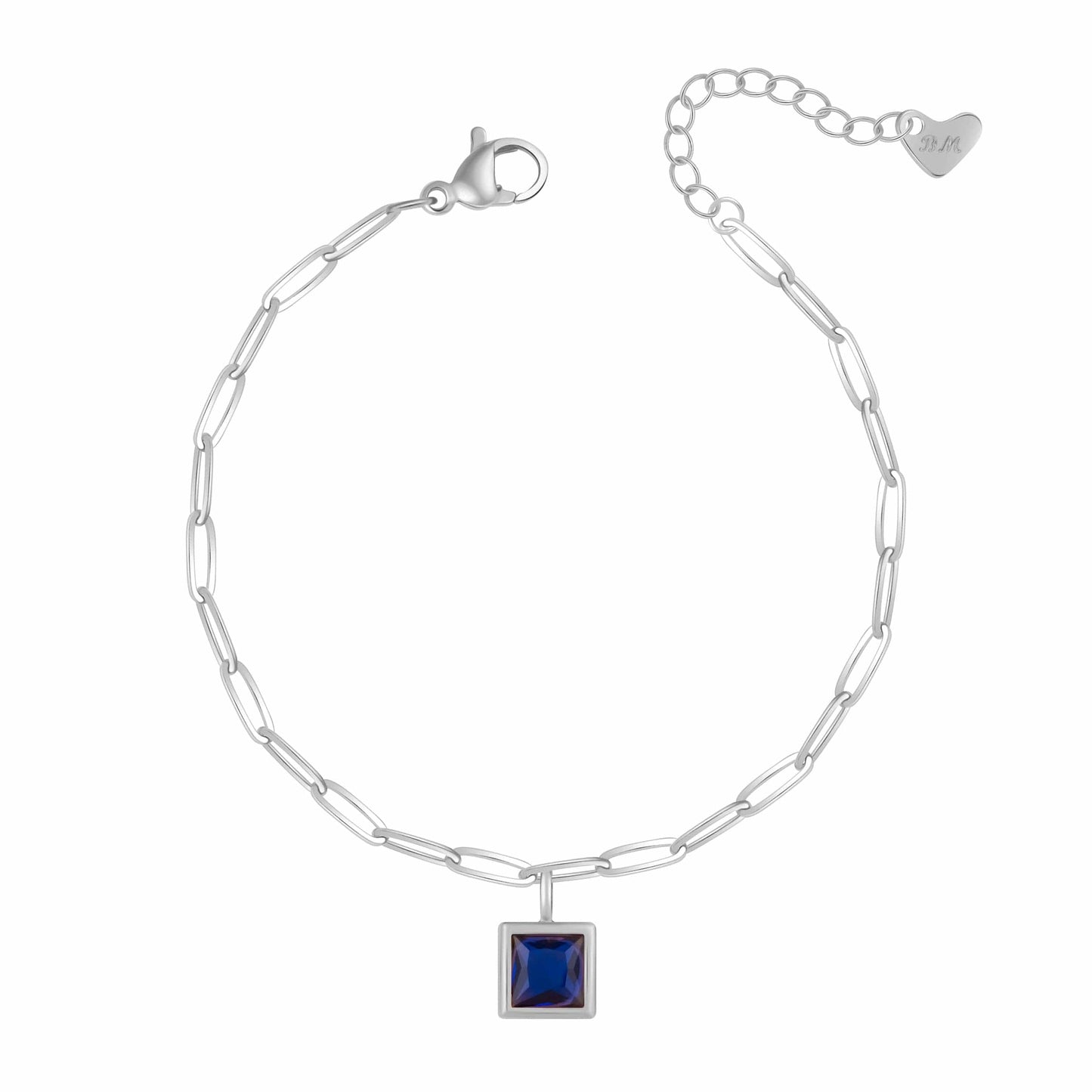 Happy Birthday Birthstone Bracelet