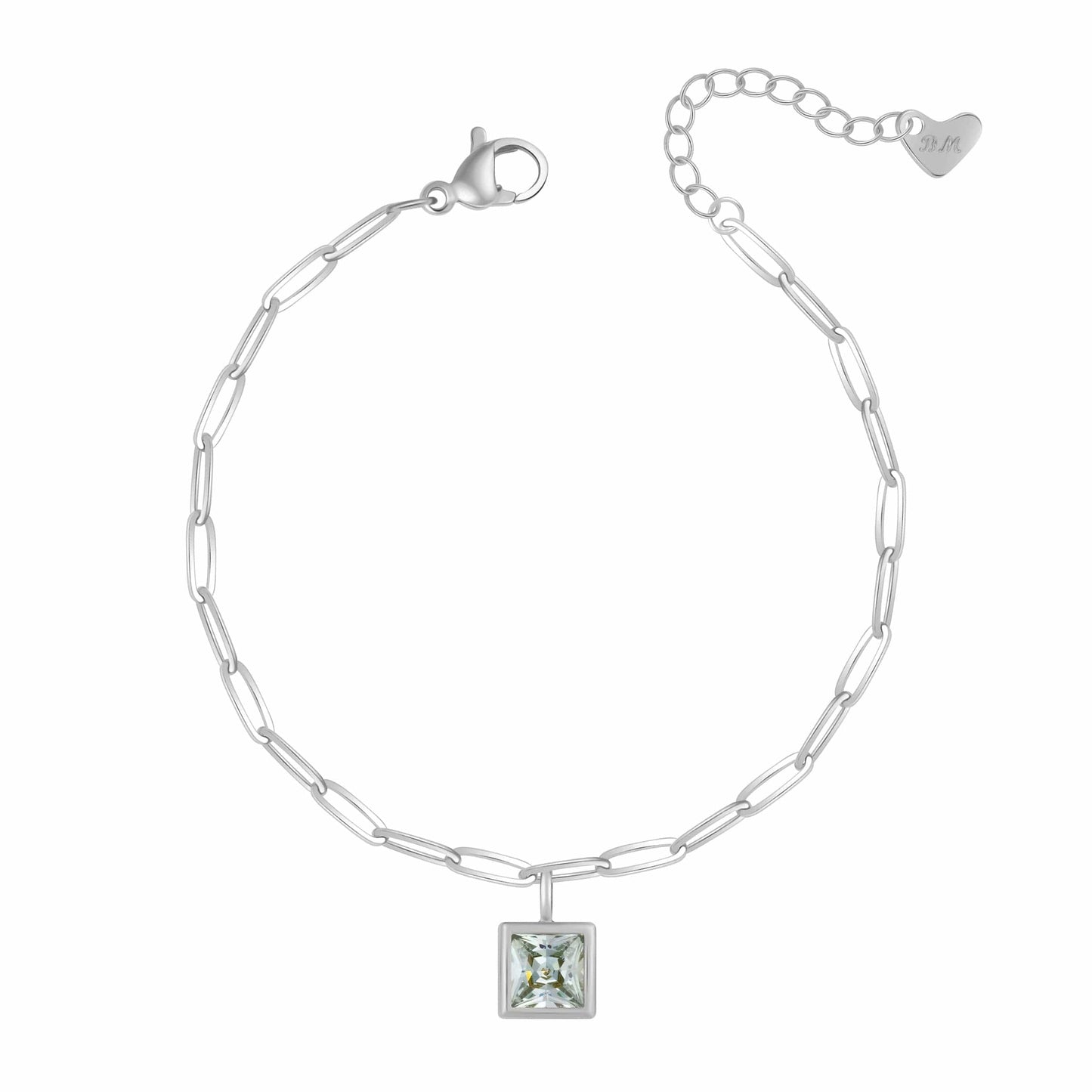 Happy Birthday Birthstone Bracelet