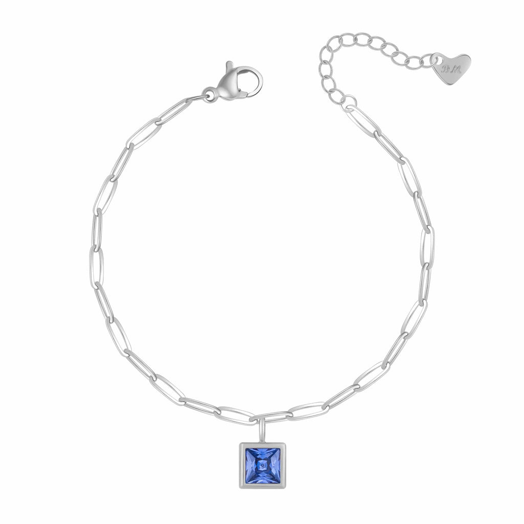 Happy Birthday Birthstone Bracelet