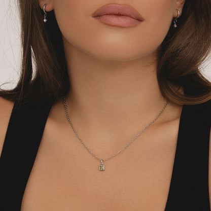 Happy Birthday Birthstone Necklace